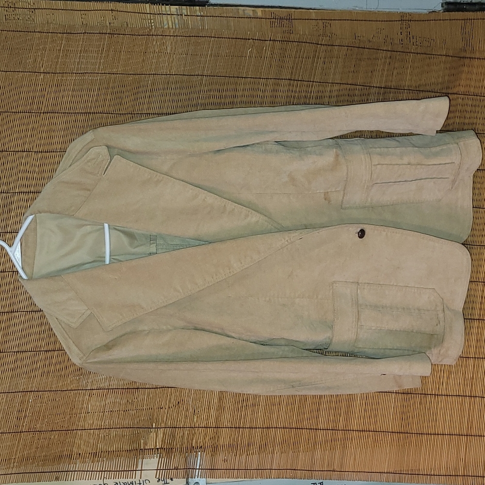 Vintage.  Made in USA. LEE Suade 2 button sport coat blazer. 44 long.
